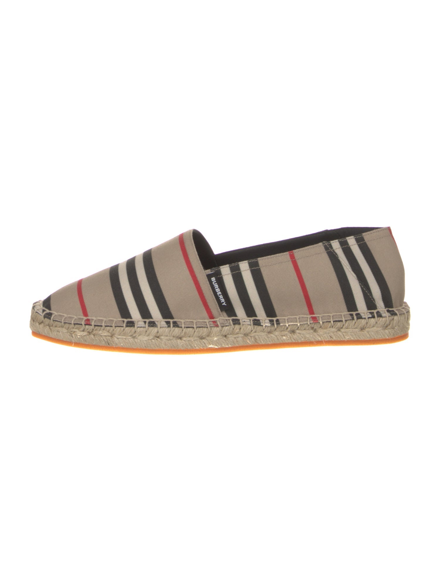 Burberry Canvas Striped Espadrilles